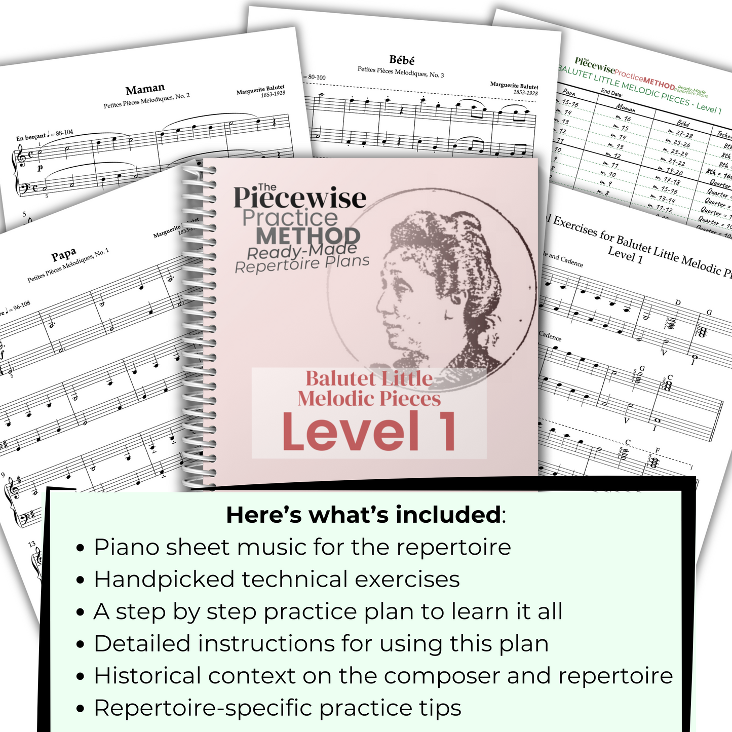 Balutet Little Melodic Pieces - Level 1