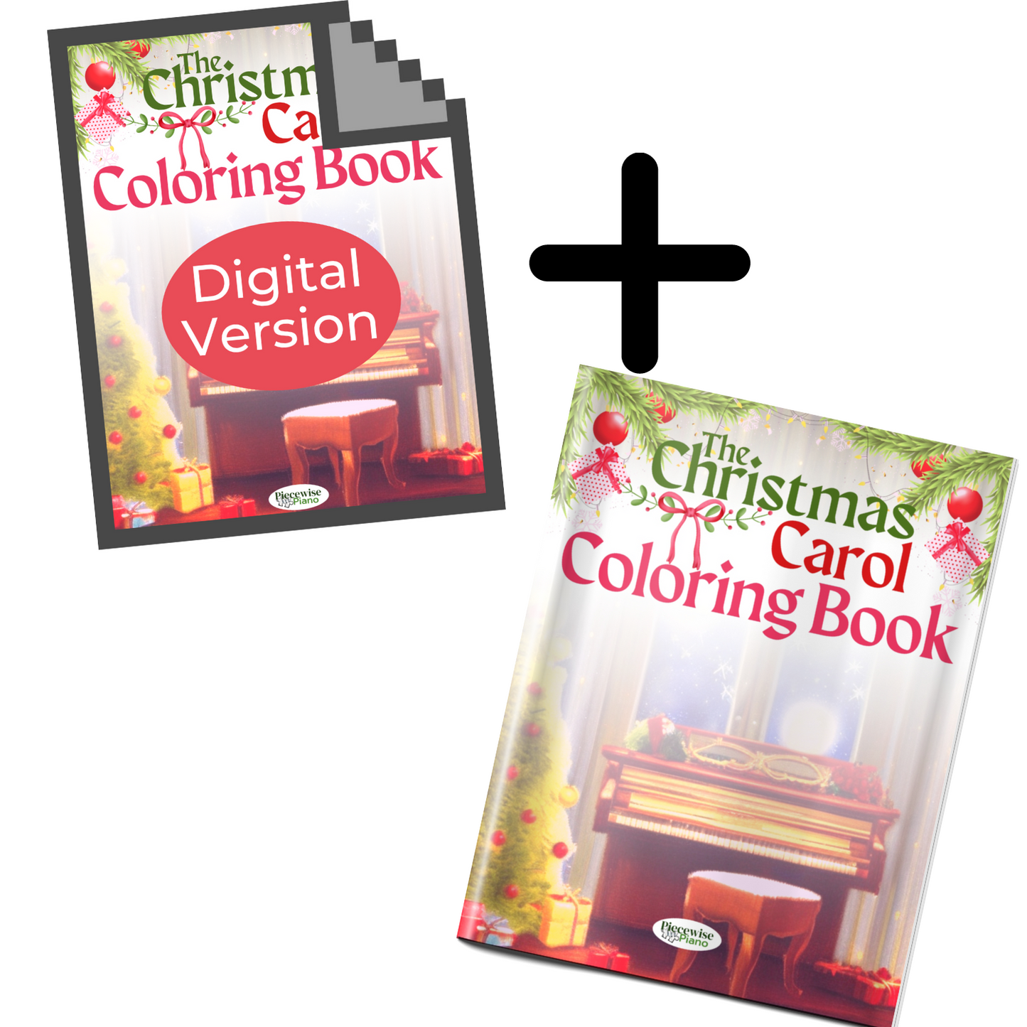 Christmas Carol Coloring Book