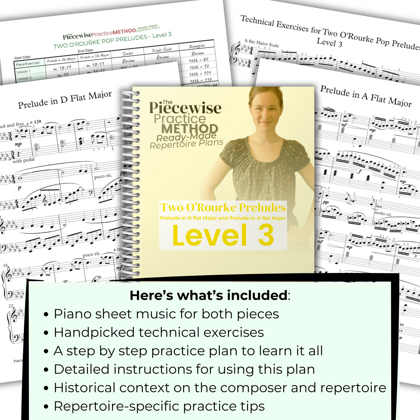 Two O'Rourke Preludes - Level 3