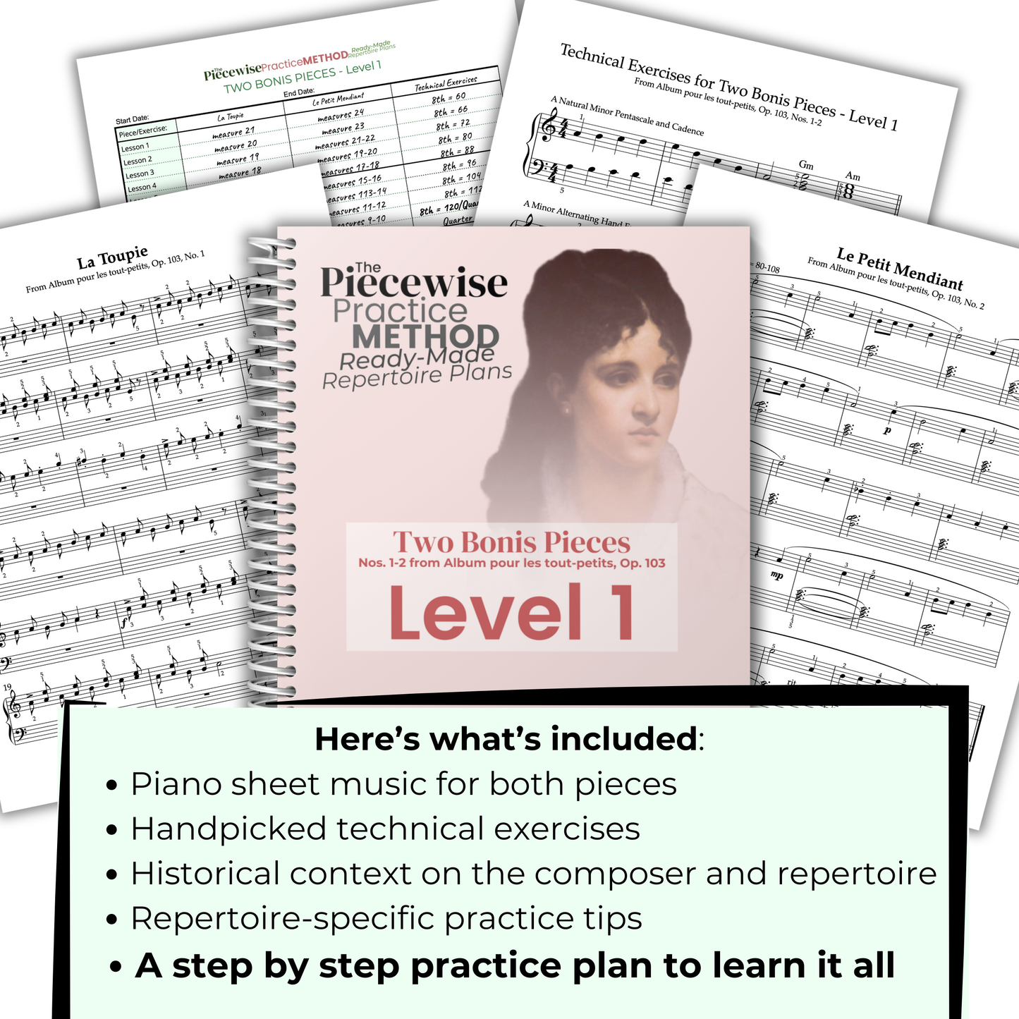 Two Bonis Pieces - Level 1