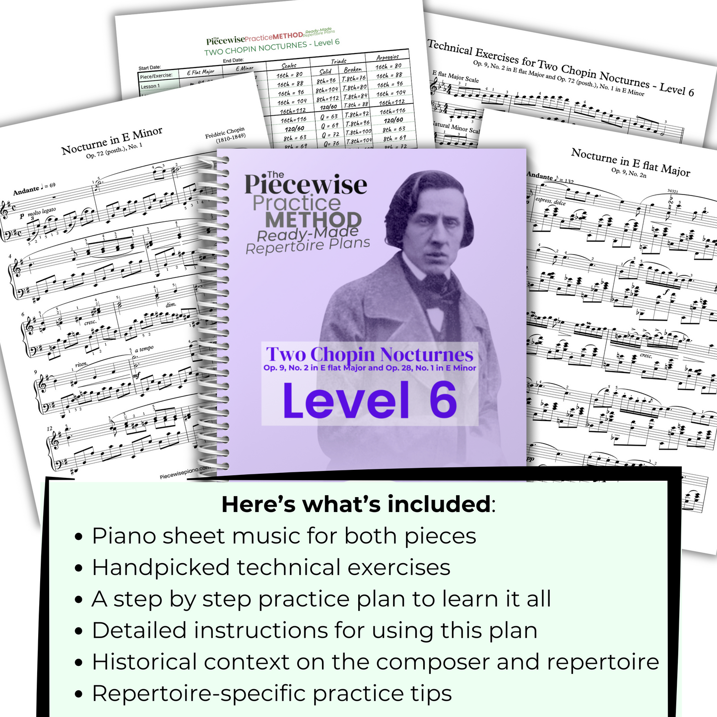 Two Chopin Nocturnes - Level 6