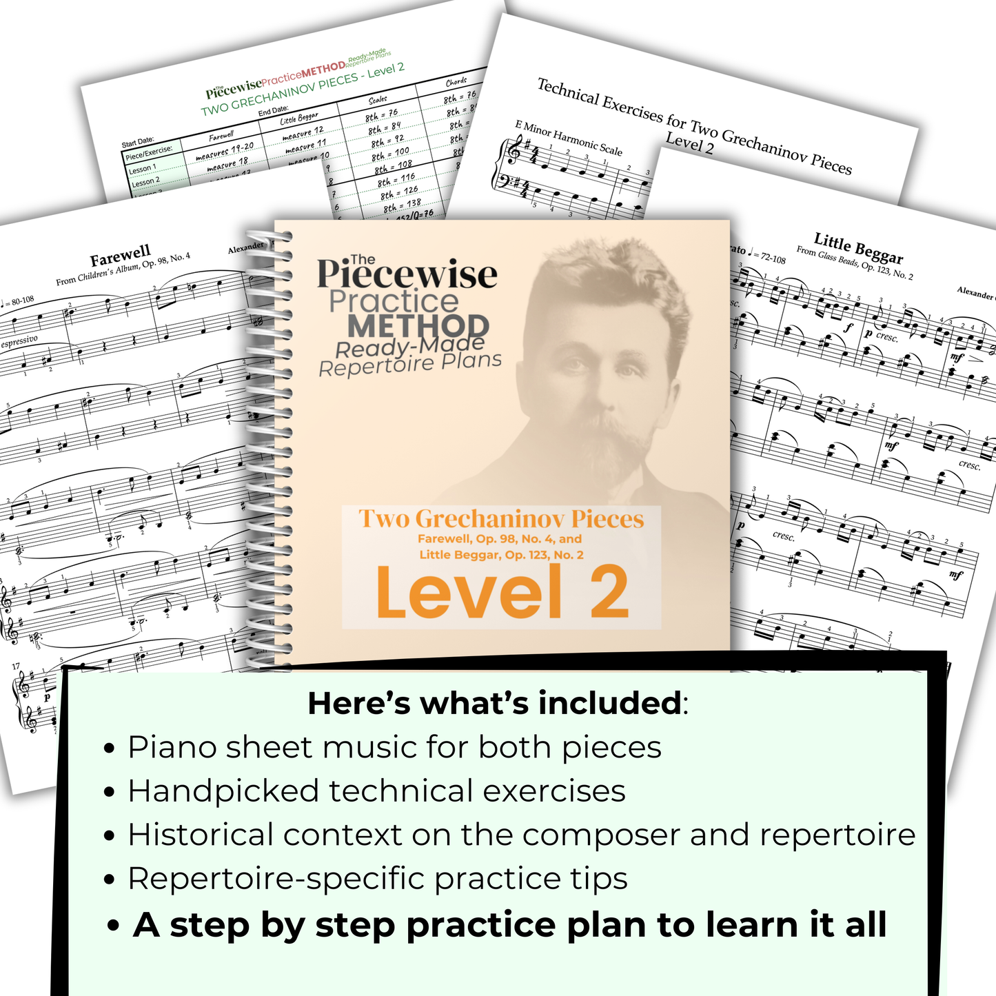 Two Grechaninov Pieces - Level 2