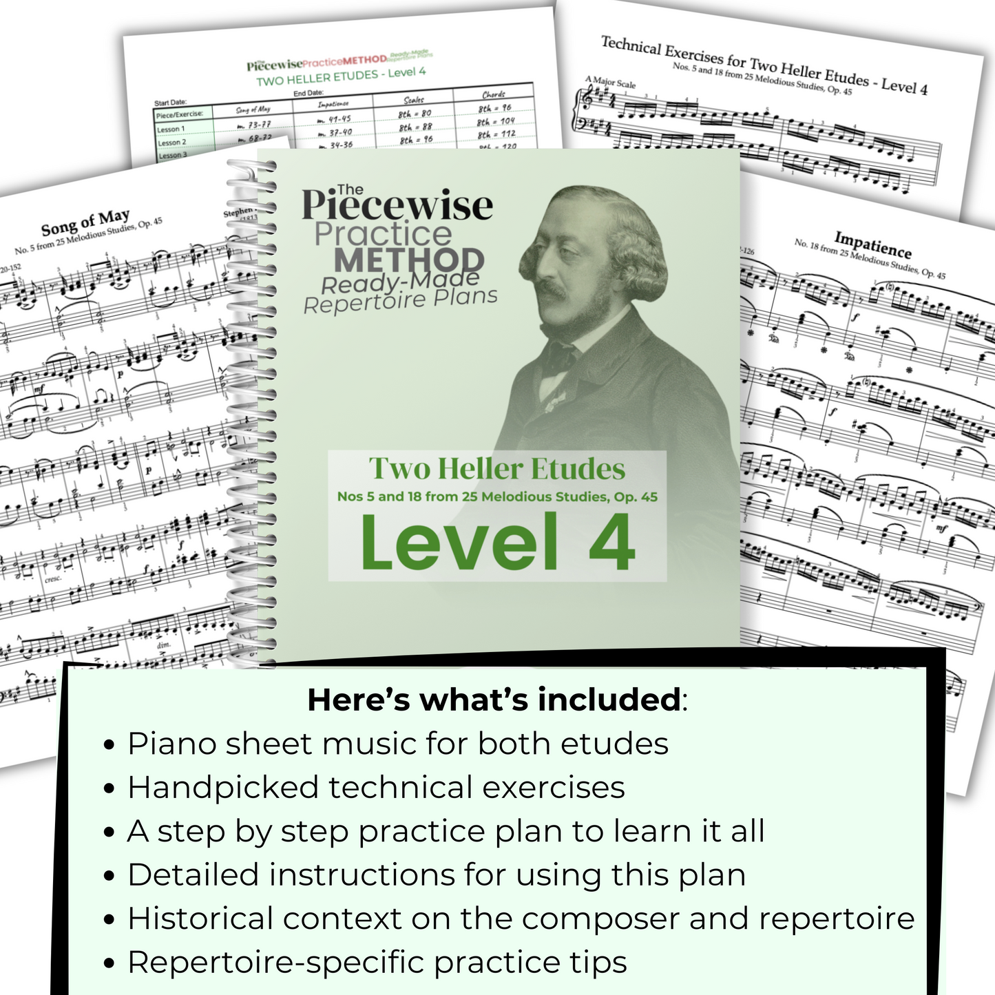 Two Heller Etudes - Level 4