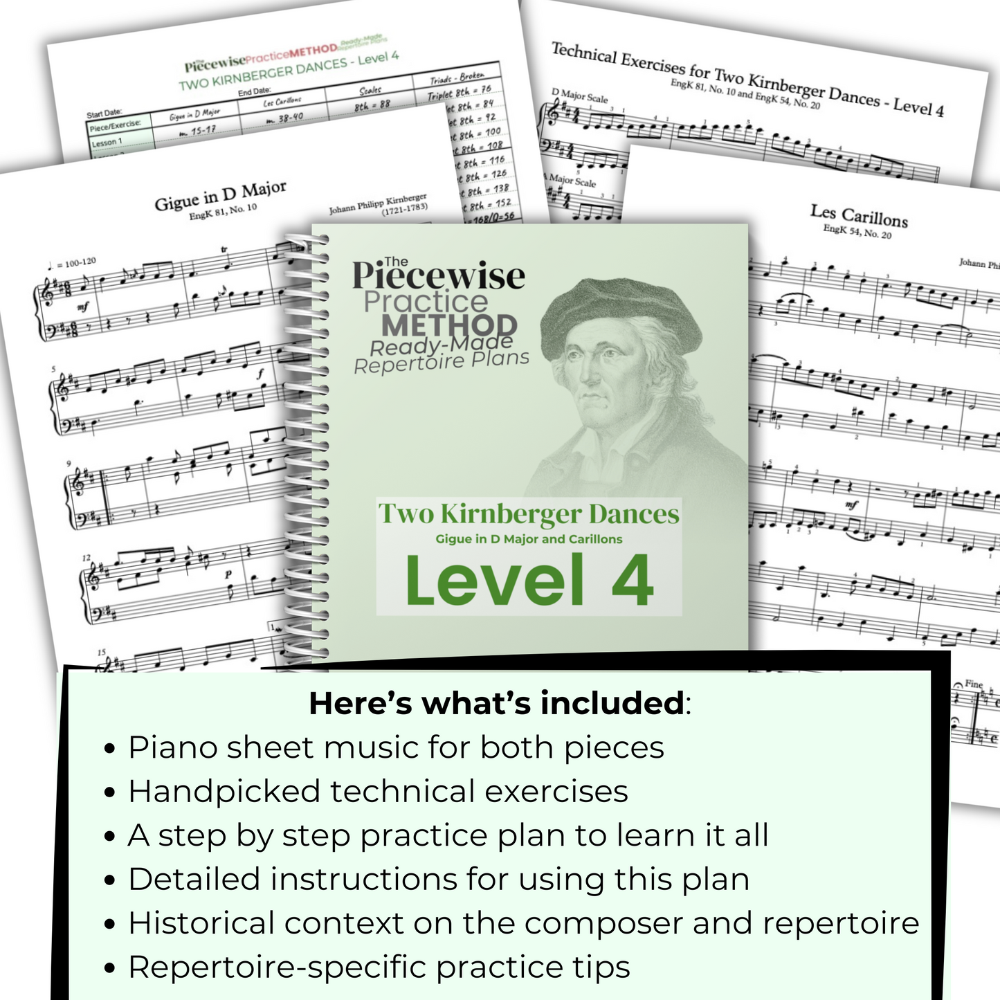Two Kirnberger Dances - Level 4