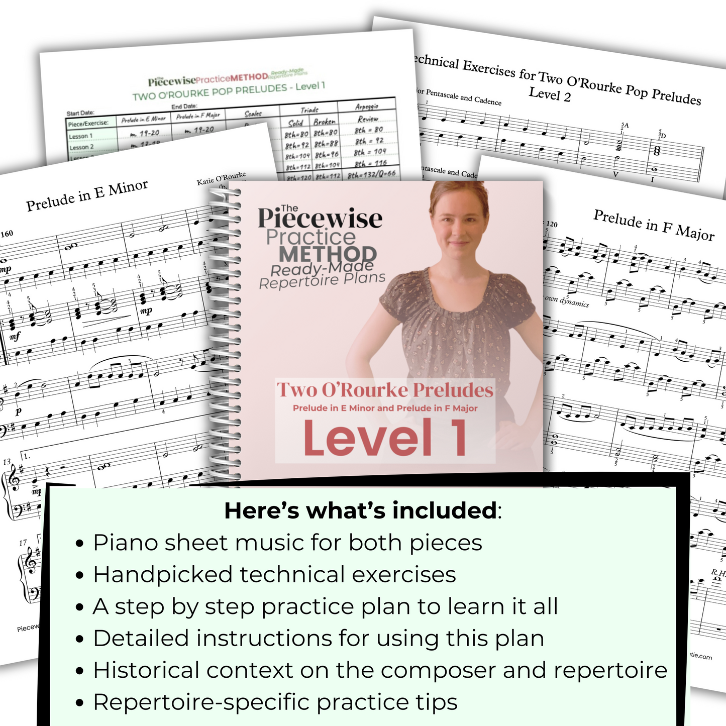 Two O'Rourke Preludes - Level 1