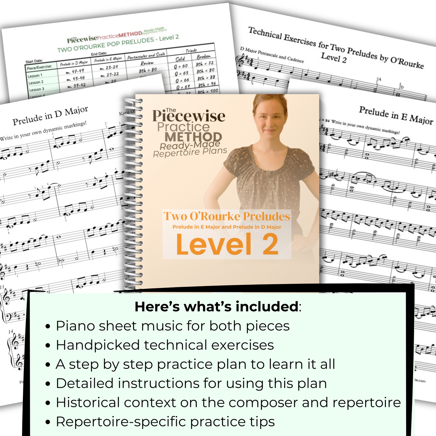 Two O'Rourke Preludes - Level 2