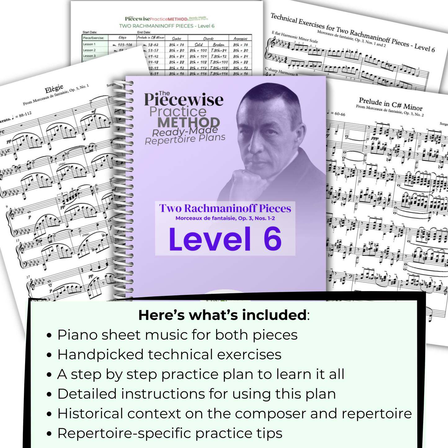 Two Rachmaninoff Pieces - Level 6