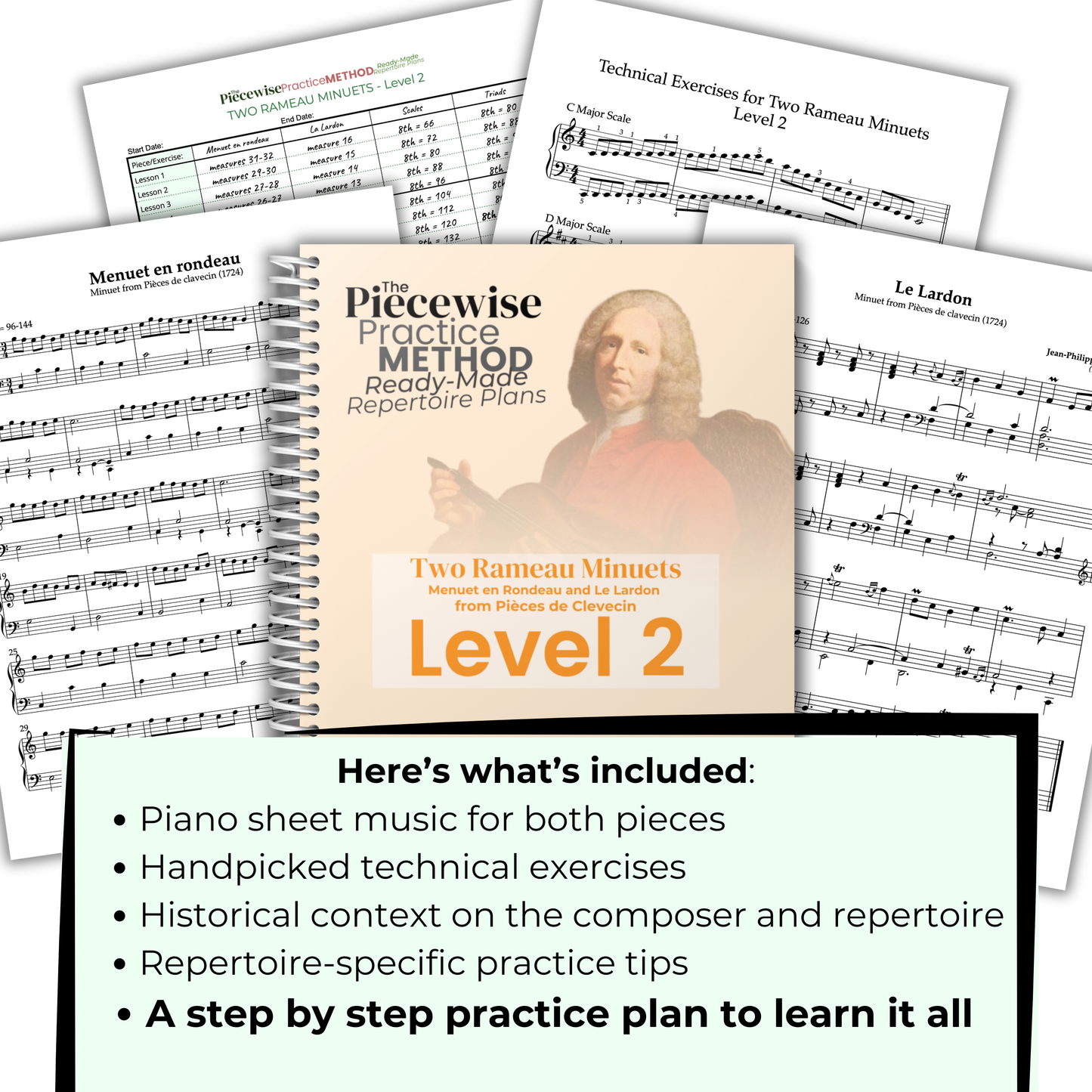 Two Rameau Minuets - Level 2