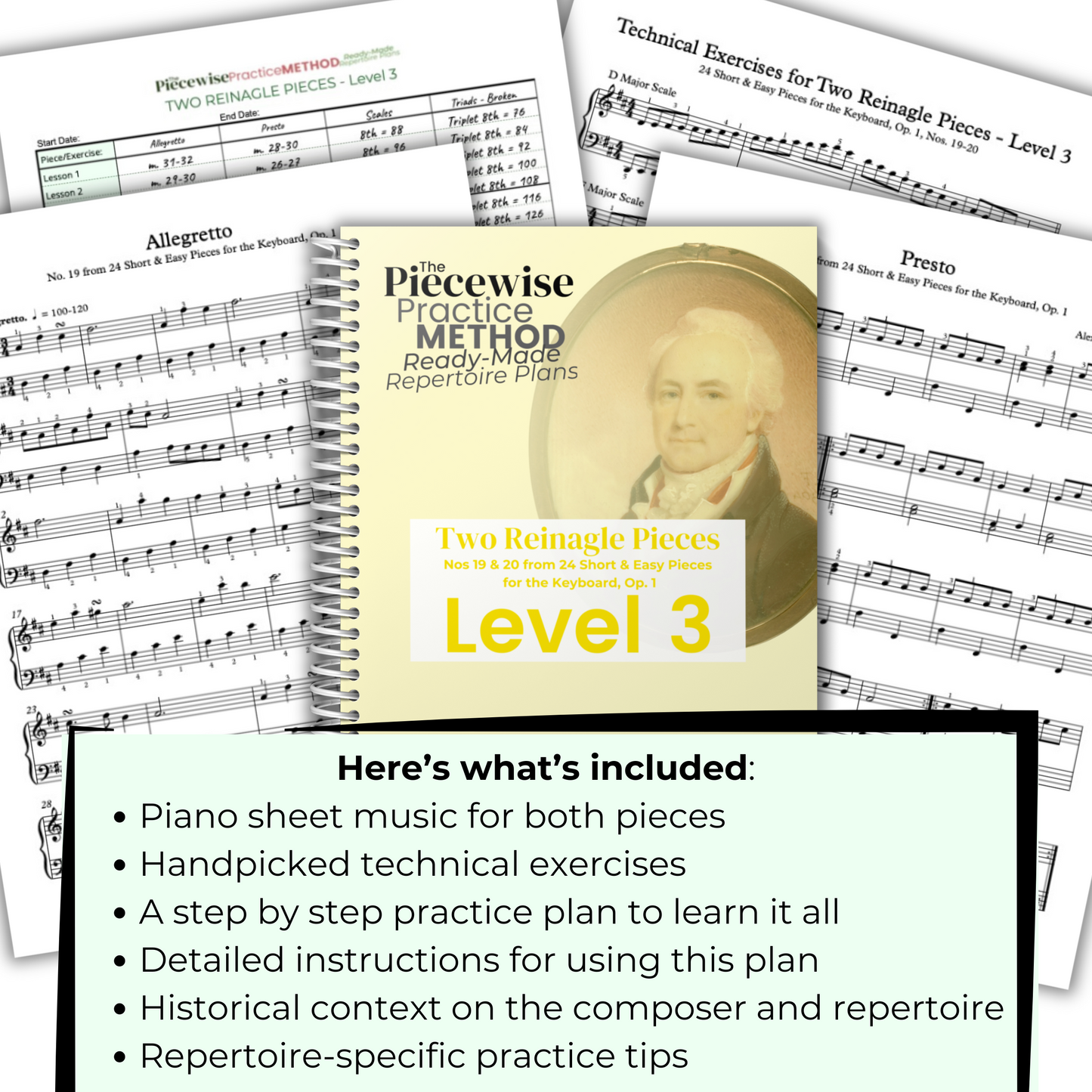 Two Reinagle Pieces - Level 3