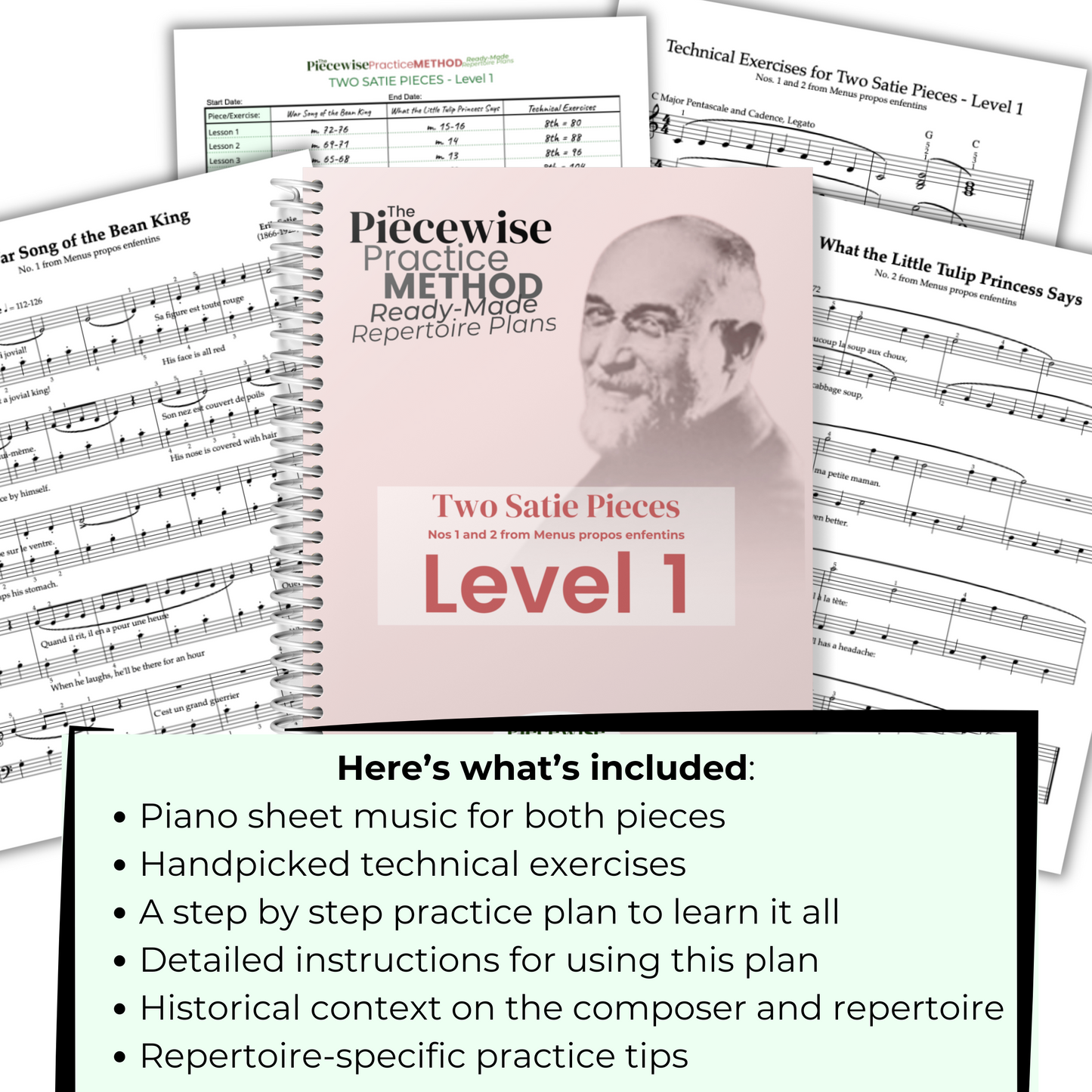 Two Satie Pieces - Level 1