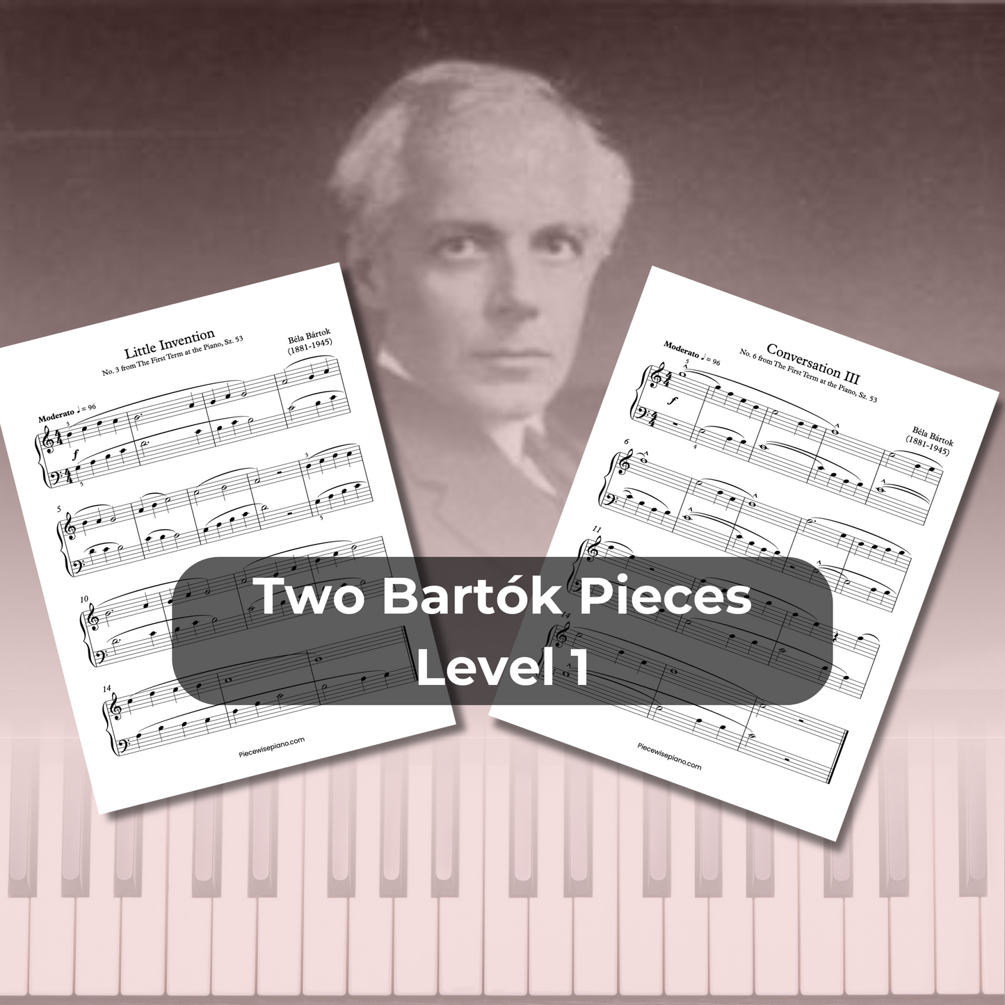 Two Bartók Pieces - Level 1