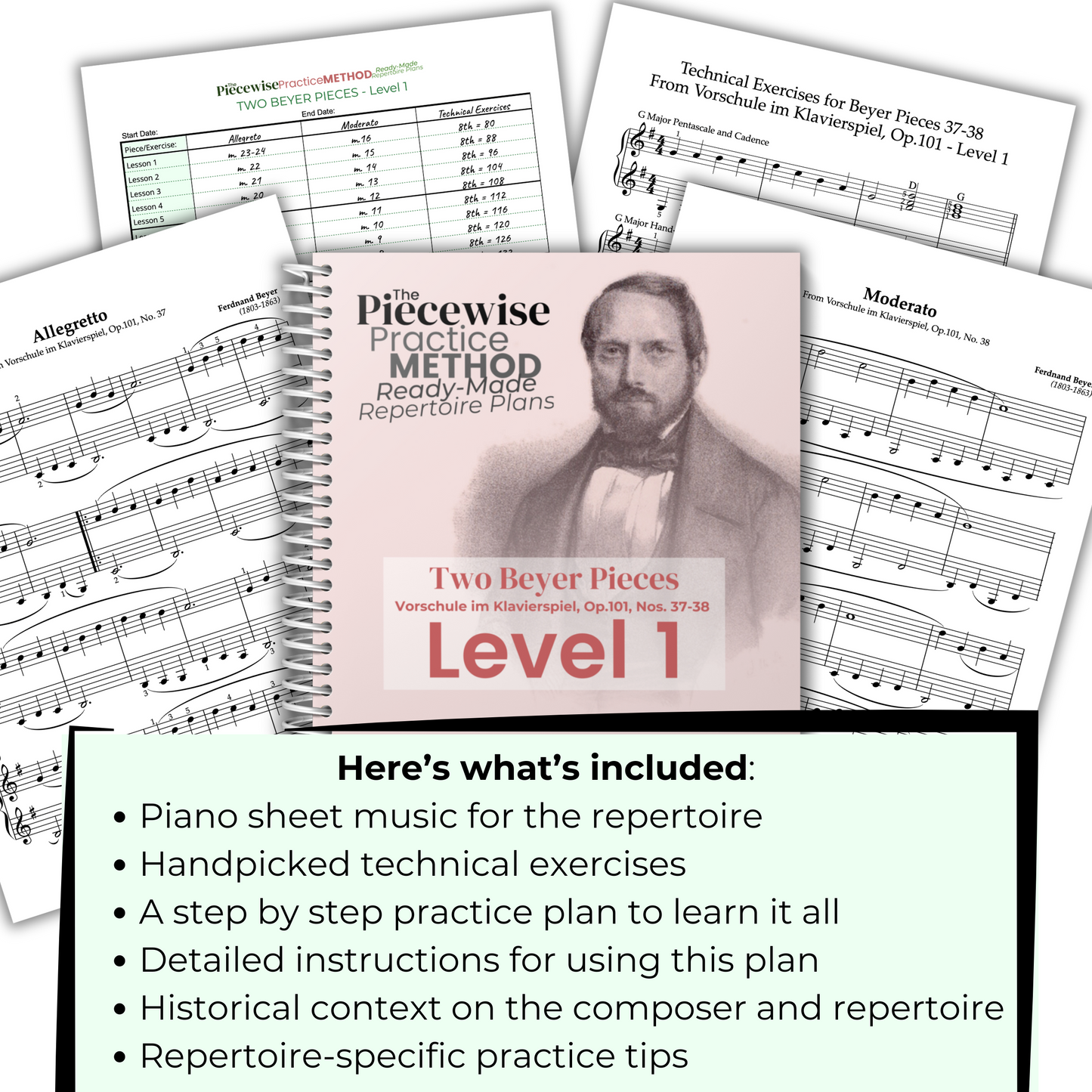 Two Beyer Pieces - Level 1