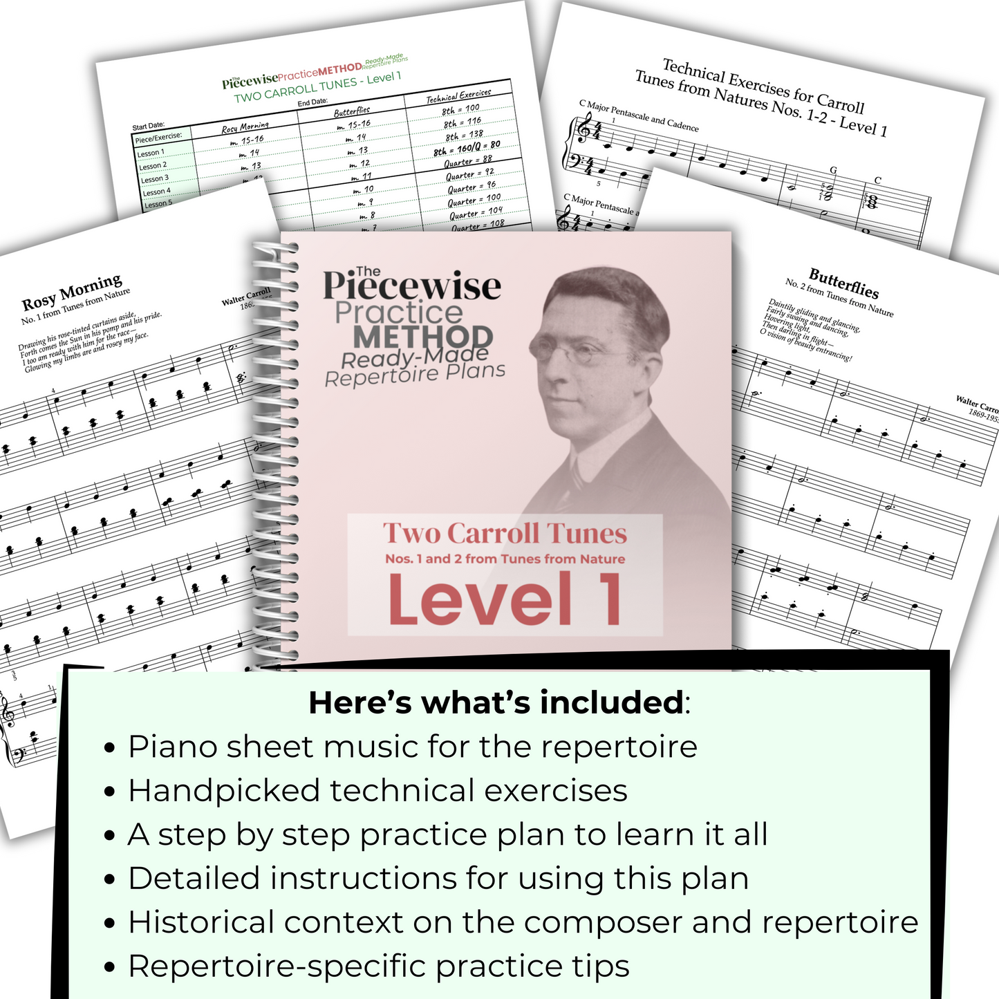 Two Carroll Tunes - Level 1
