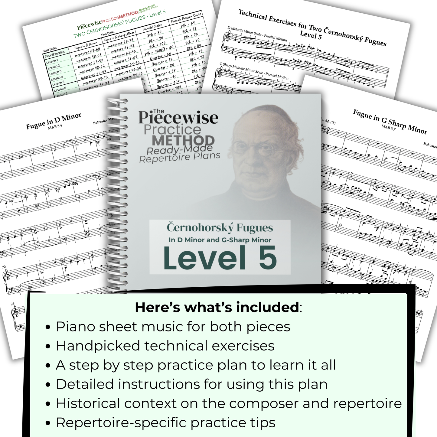 Two Černohorský Fugues - Level 5