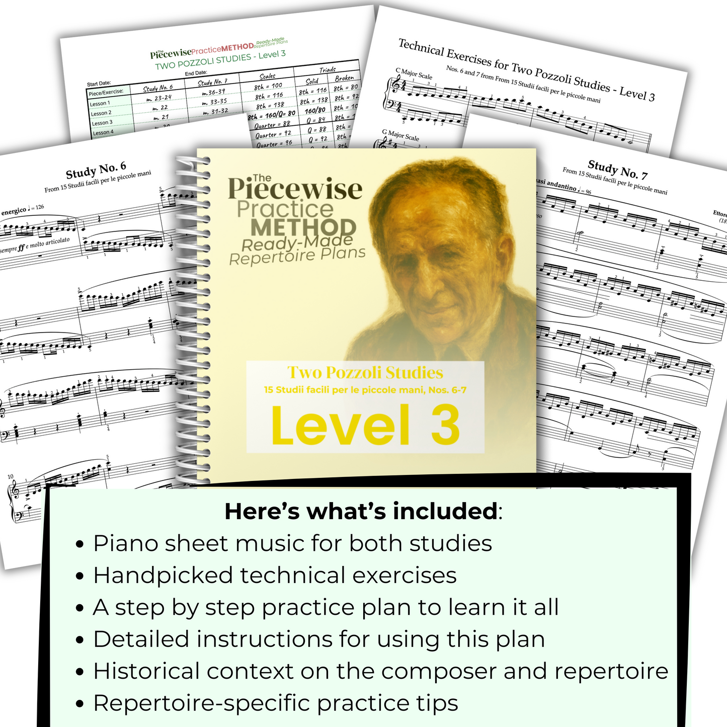 Two Pozzoli Studies - Level 3