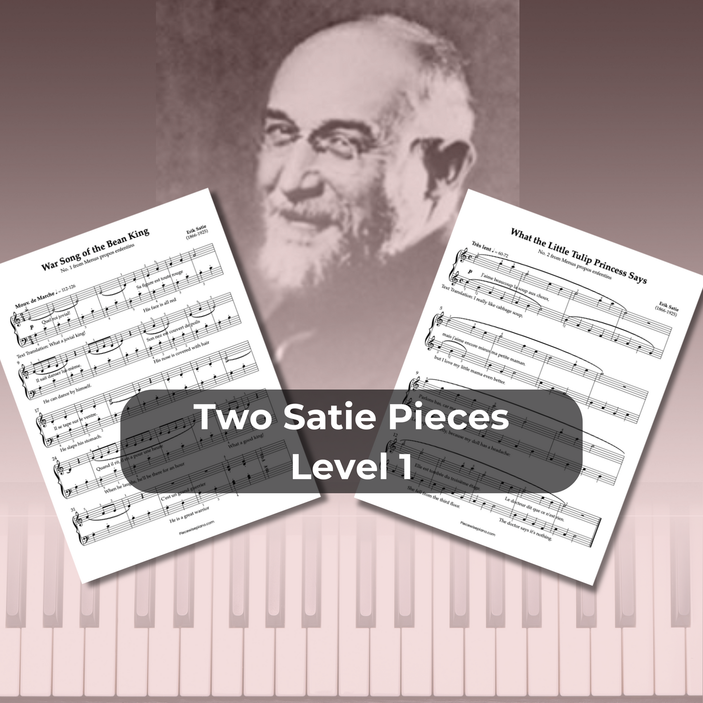 Two Satie Pieces - Level 1