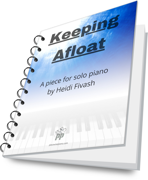 Keeping Afloat for solo piano by Heidi Fivash