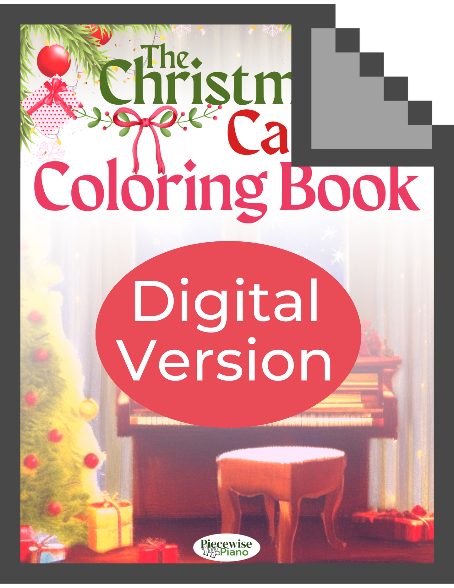 Christmas Carol Coloring Book
