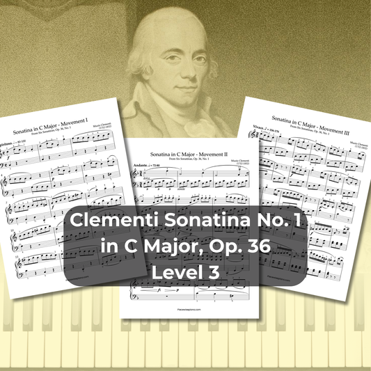 Clementi Sonatina No. 1 in C Major, Op. 36 - Level 3