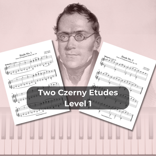 Two Czerny Etudes - Level 1