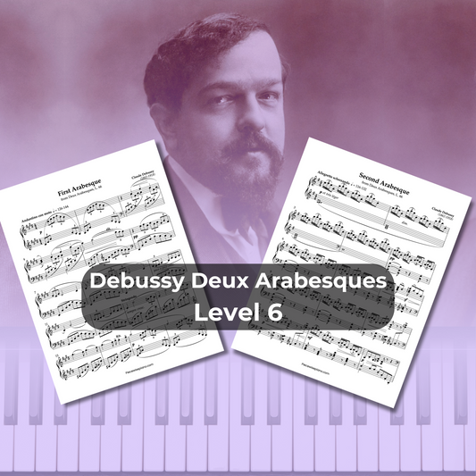 Debussy Deux Arabesques, L. 66 - Level 6