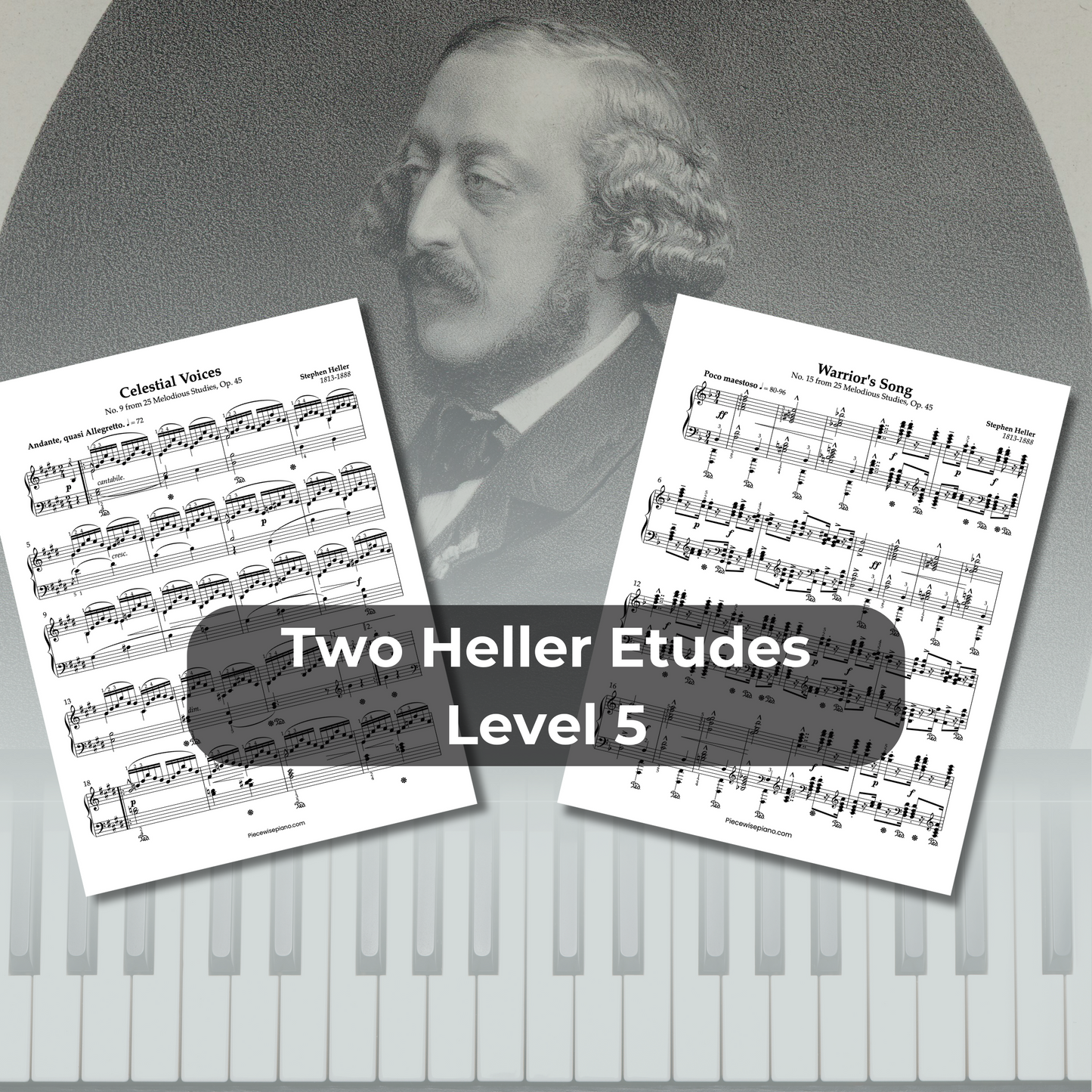 Two Heller Etudes - Level 5
