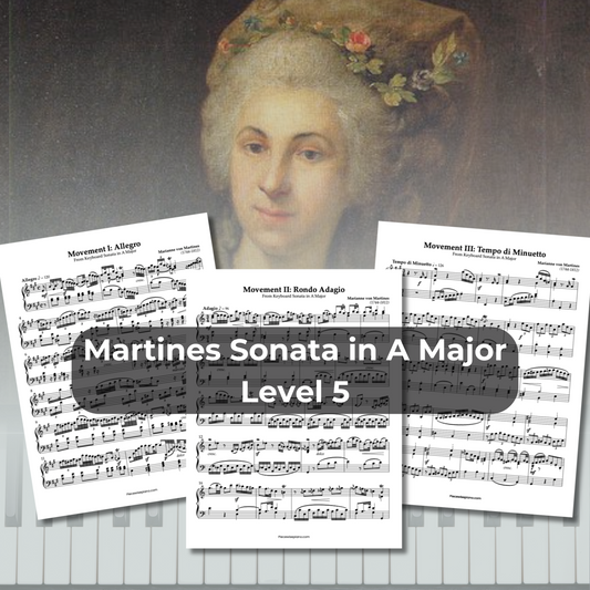 Martines Sonata in A Major - Level 5