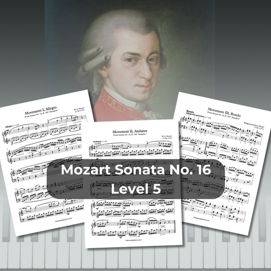 Mozart Sonata No 16, K. 545 - Level 5