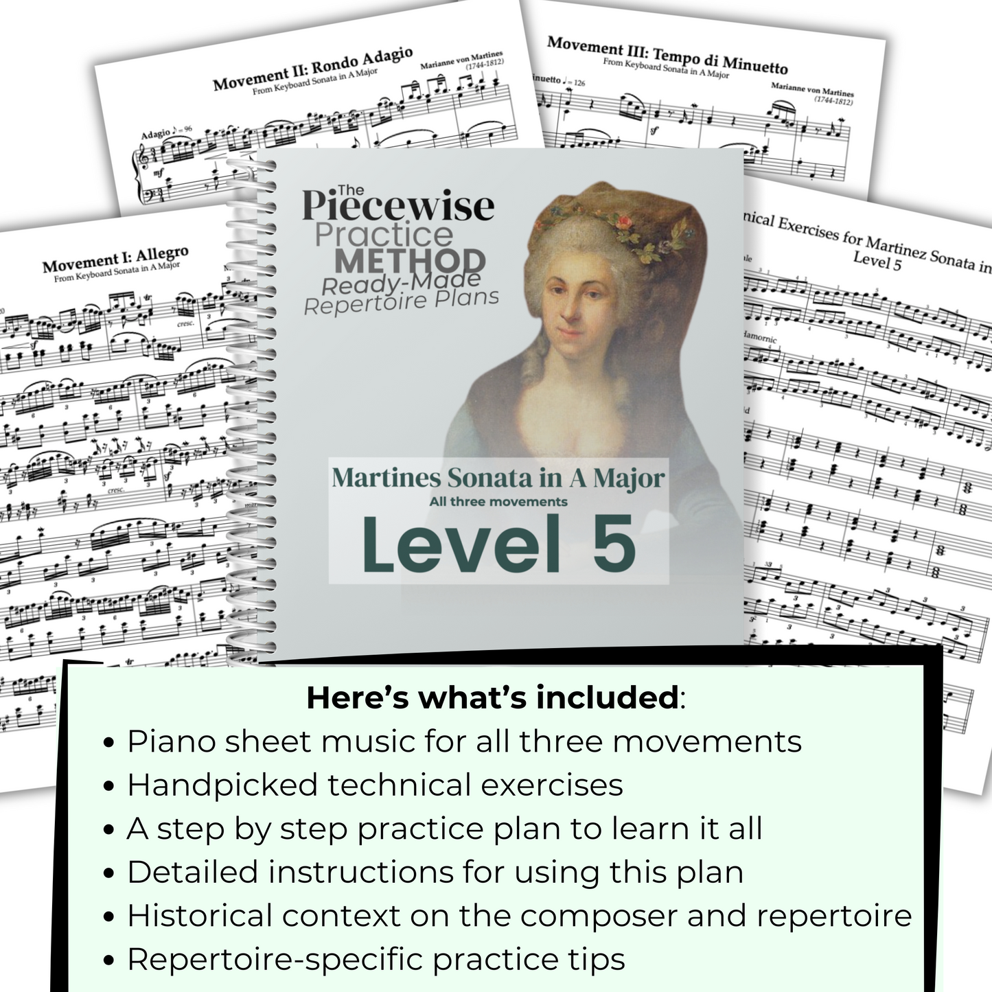Martines Sonata in A Major - Level 5