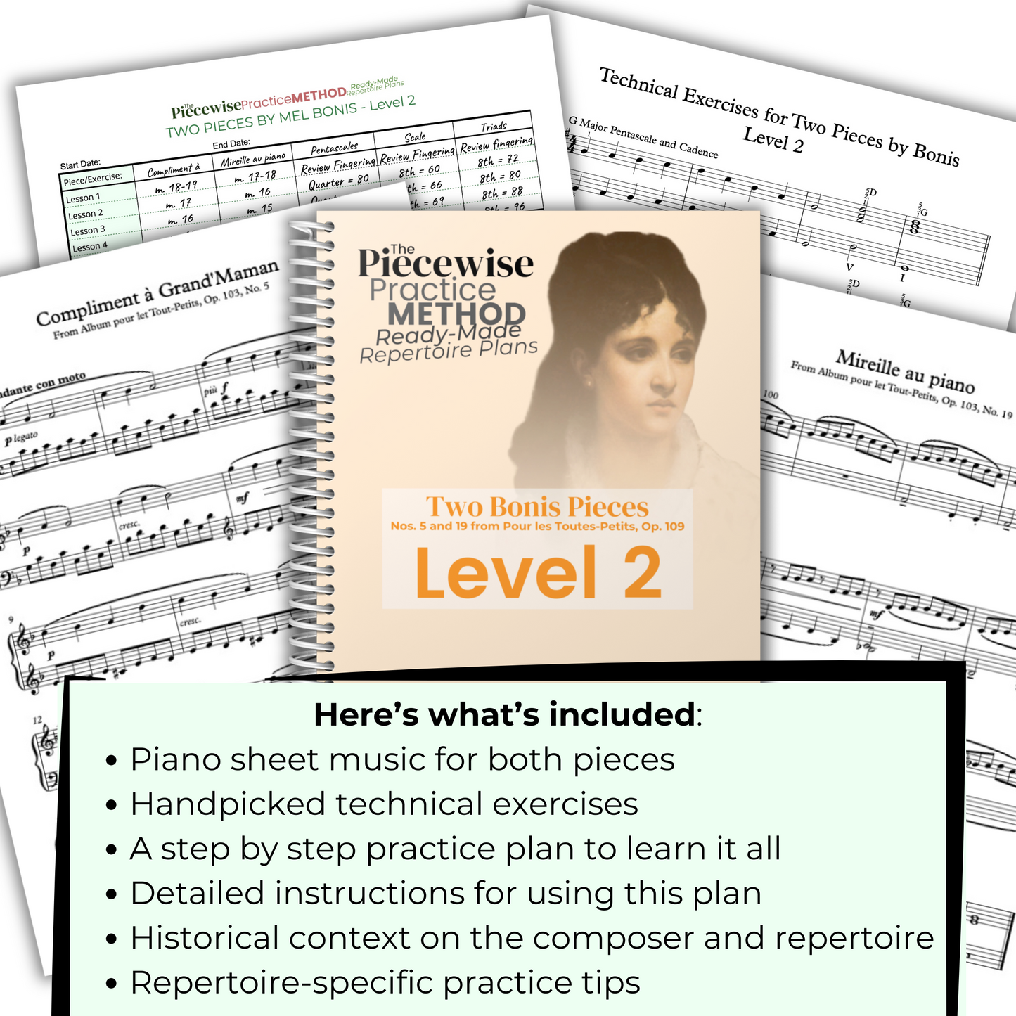 Two Bonis Pieces - Level 2