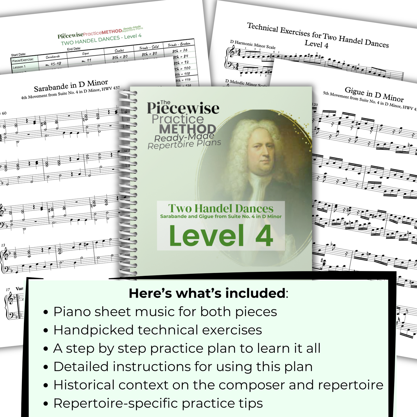 Two Handel Dances - Level 4