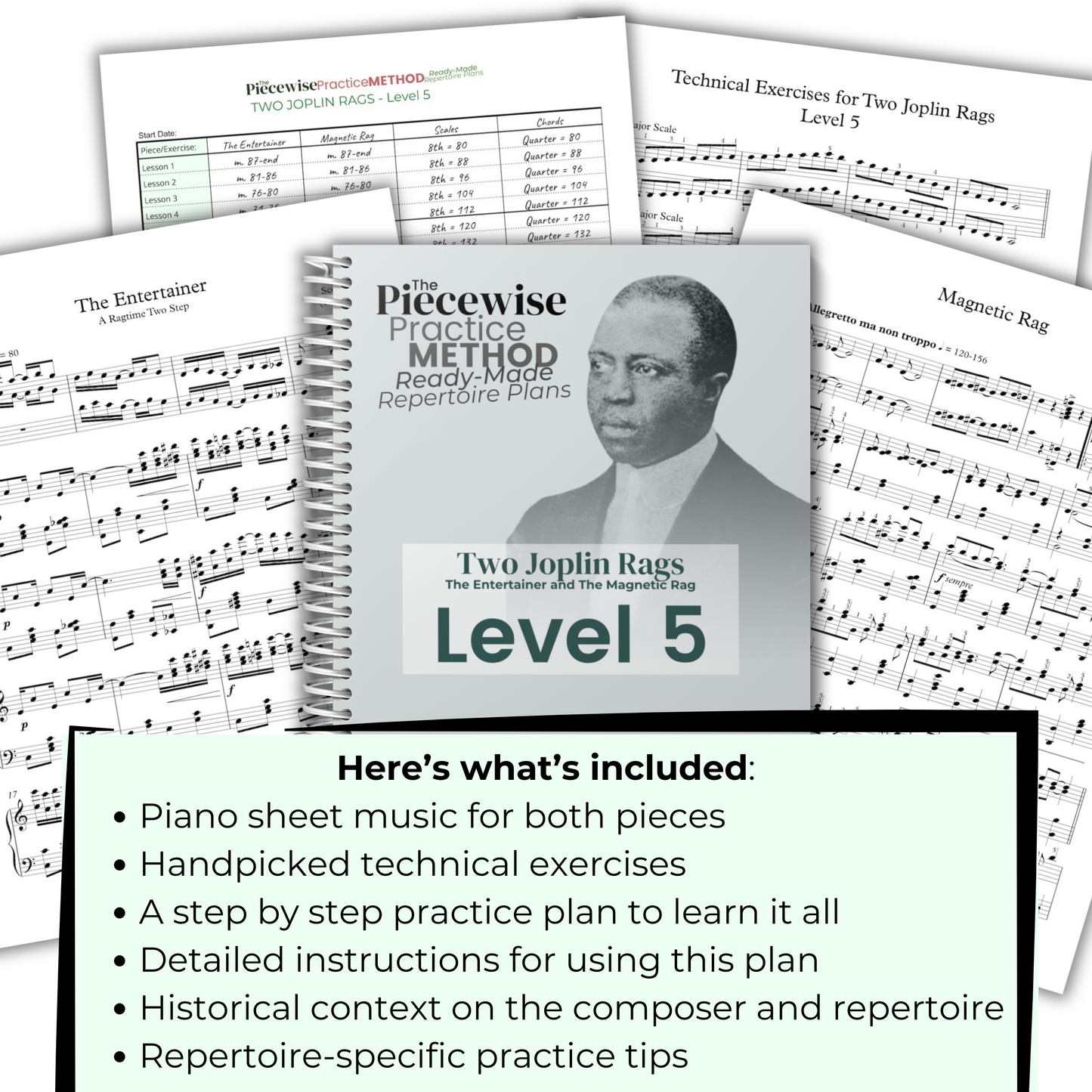 Two Joplin Rags - Level 5