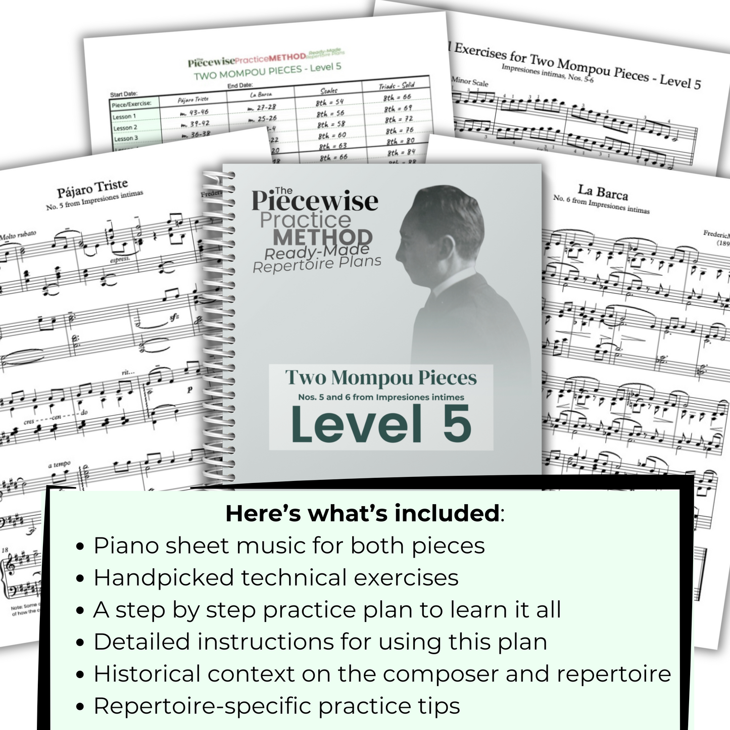 Two Mompou Pieces - Level 5