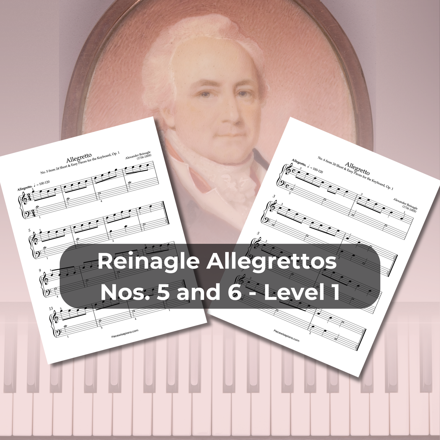Reinagle Allegrettos Nos. 5 and 6 - Level 1