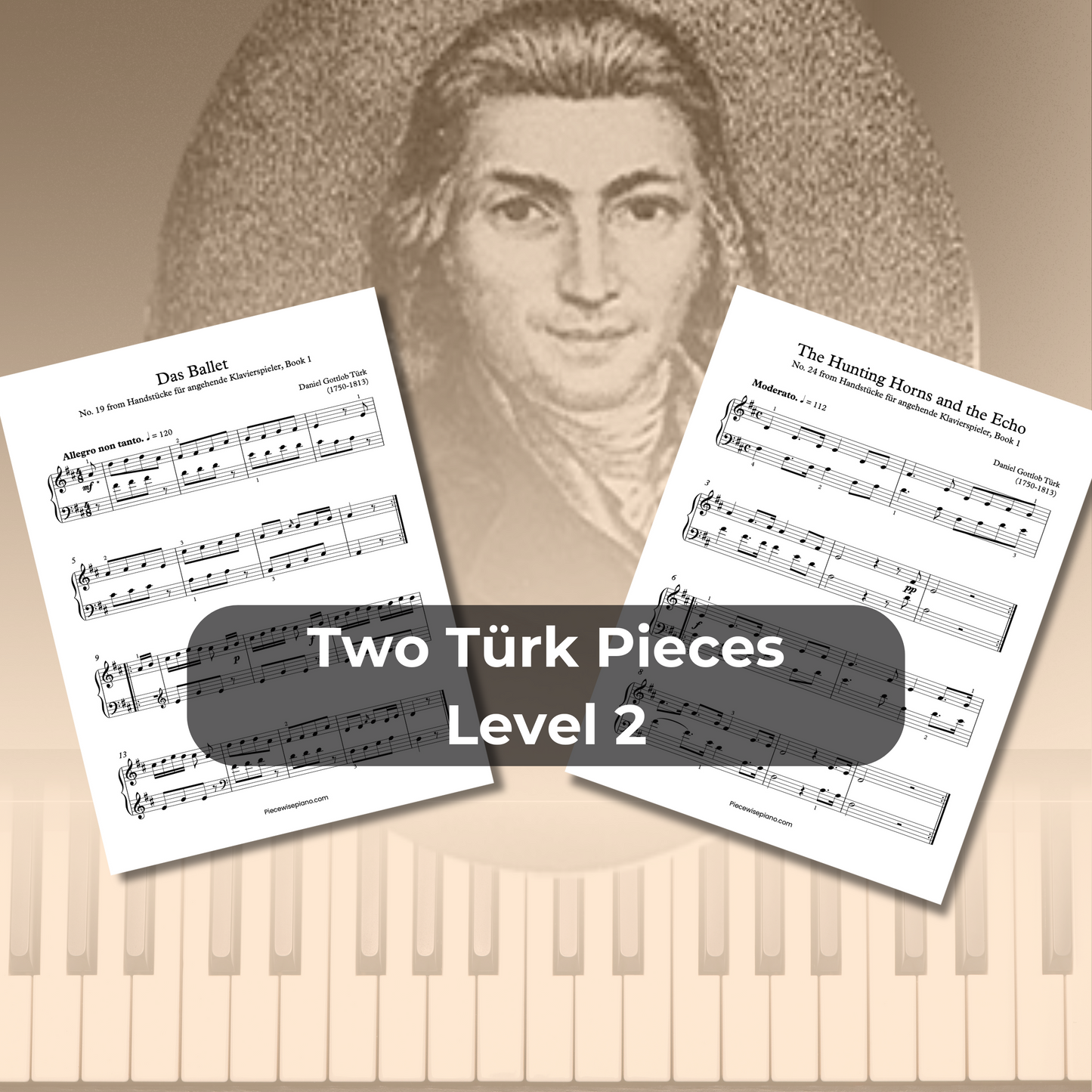 Two Türk Pieces - Level 2