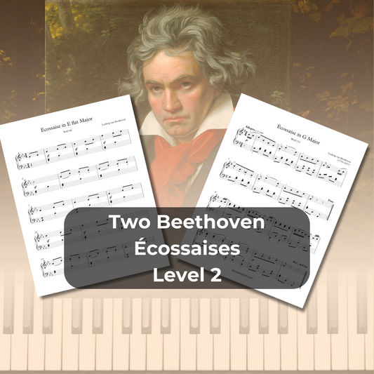 Two Beethoven Écossaises - Level 2