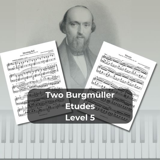 Two Burgmüller Etudes - Level 5