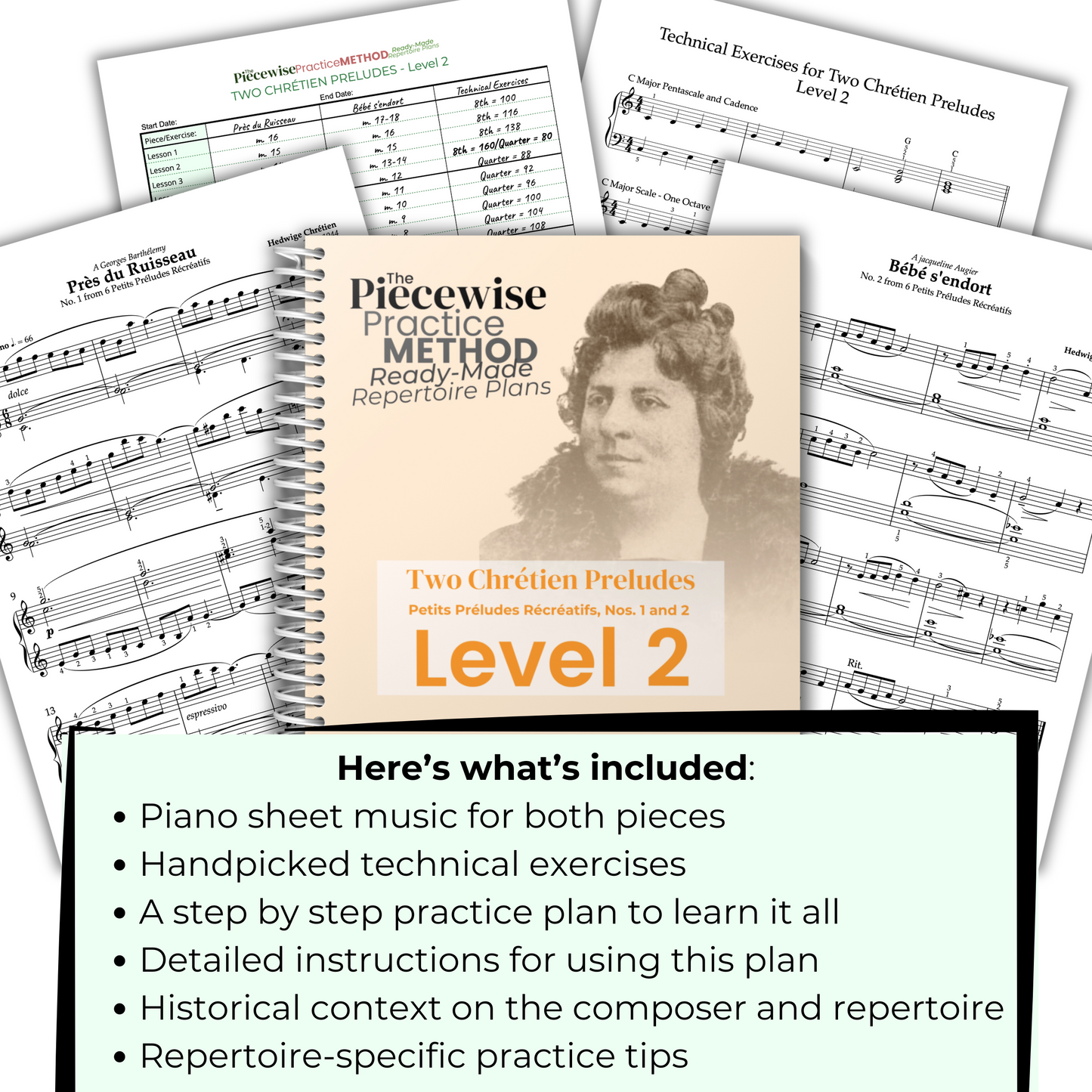 Two Chrétien Preludes - Level 2