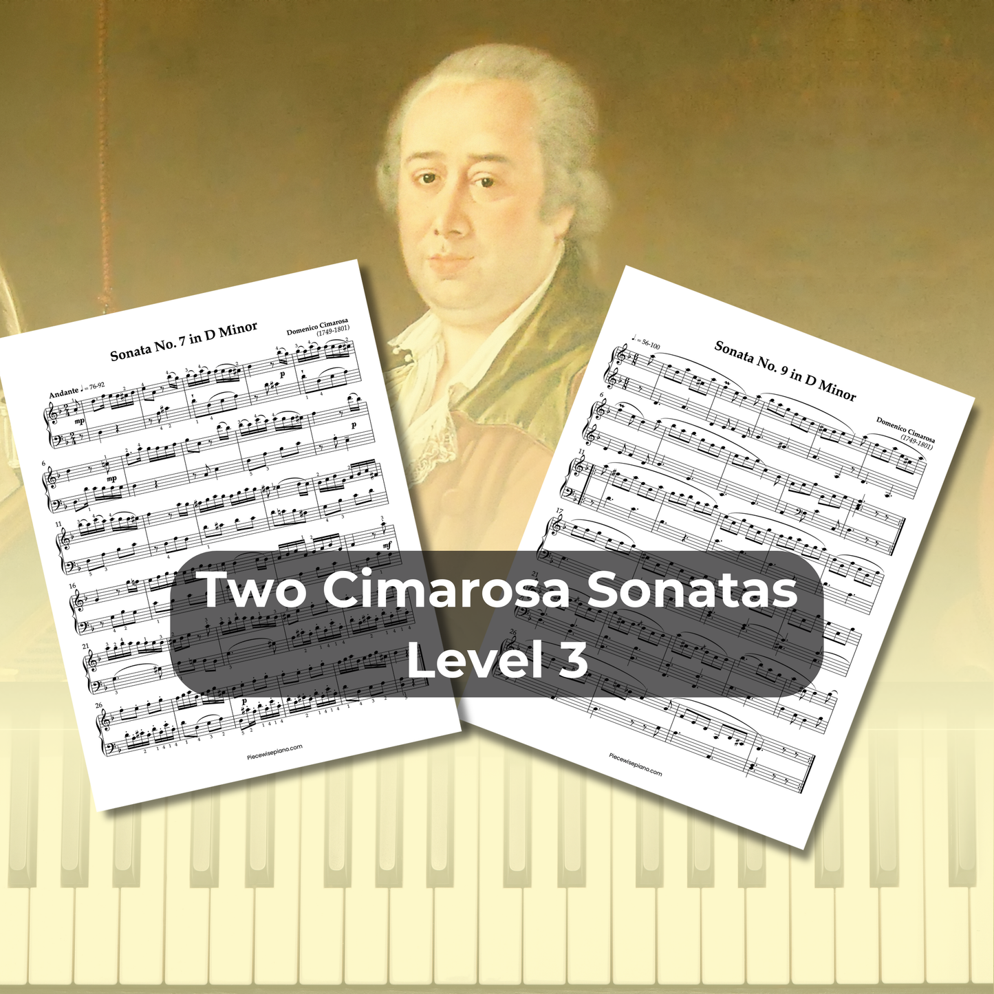 Two Cimarosa Sonatas - Level 3