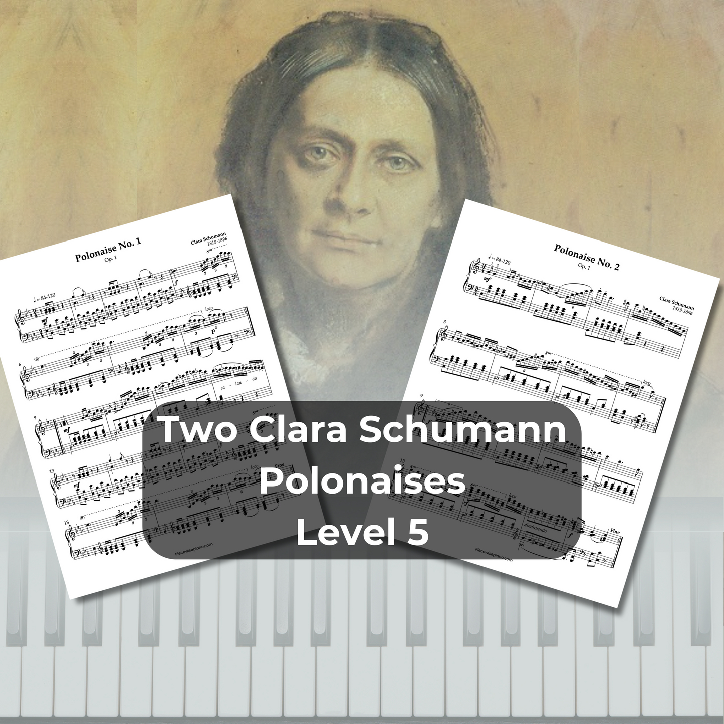 Two Clara Schumann Polonaises - Level 5