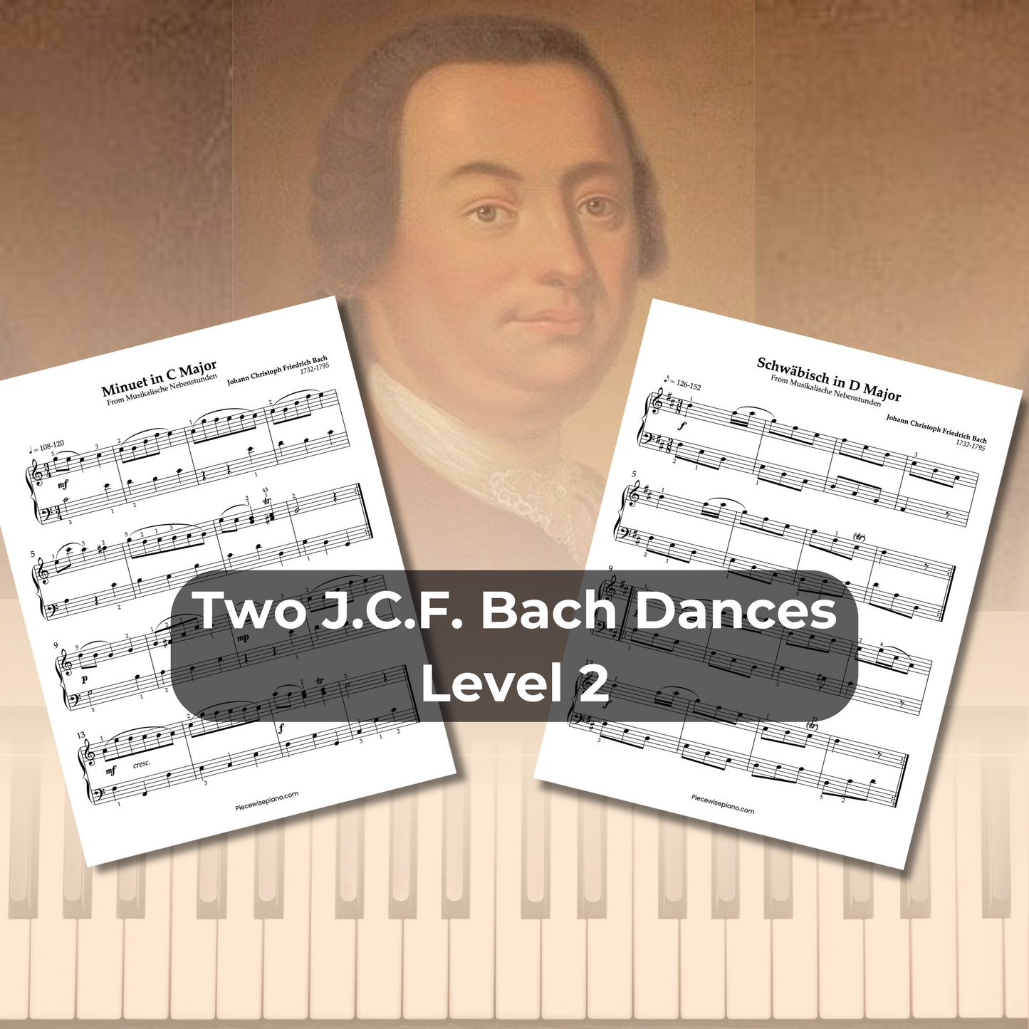 Two J.C.F. Bach Dances - Level 2