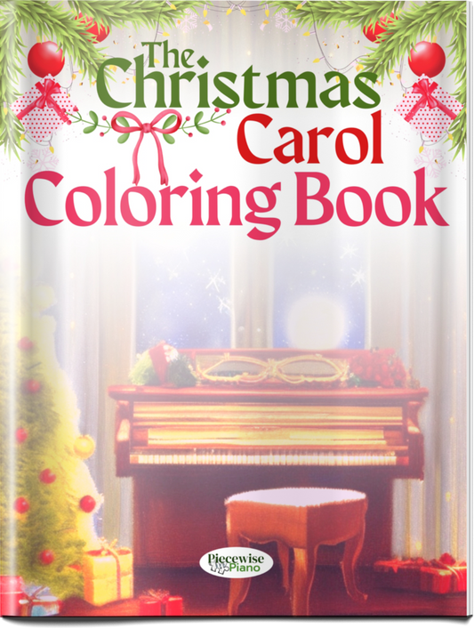 Christmas Carol Coloring Book